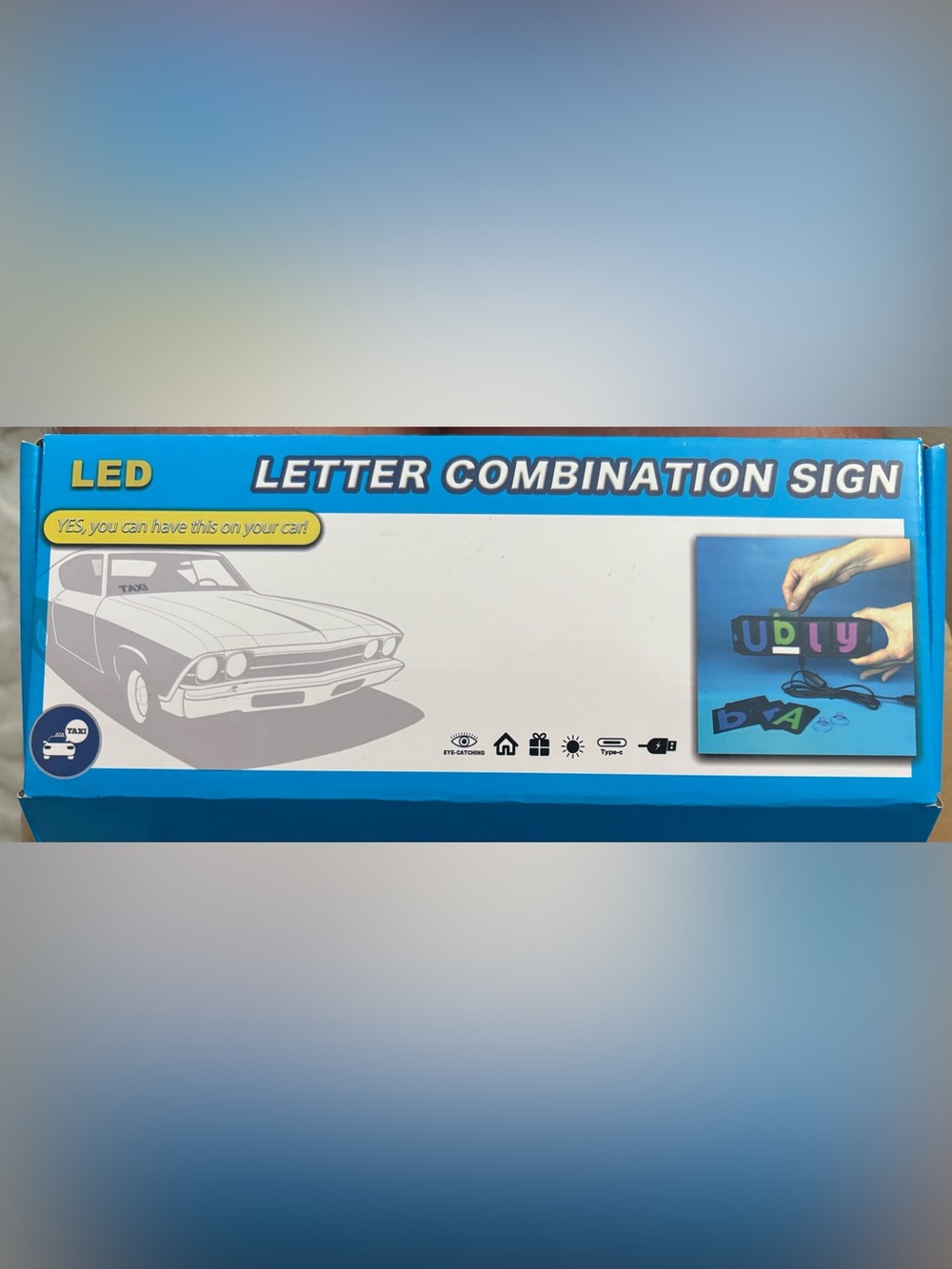 Lyft Illuminated Sign - Pink LED Panel - Picture 3 of 3